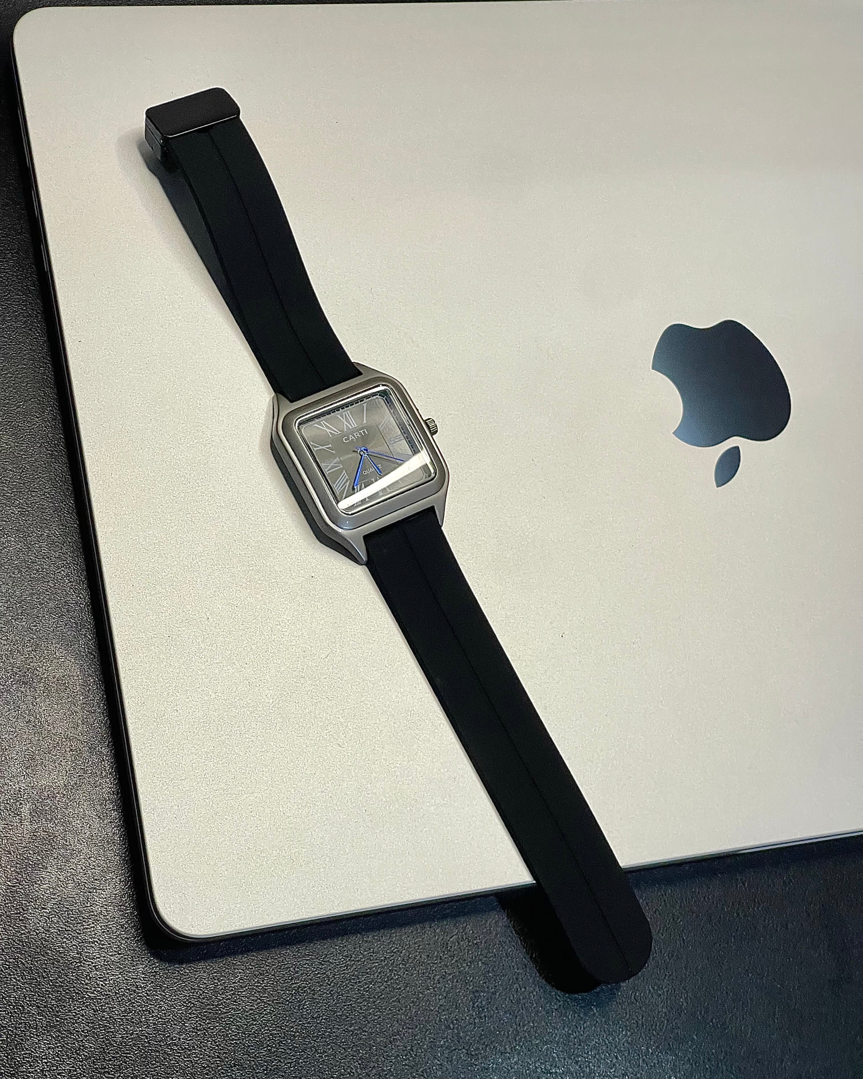 Montre Cartier - Rubber strap -