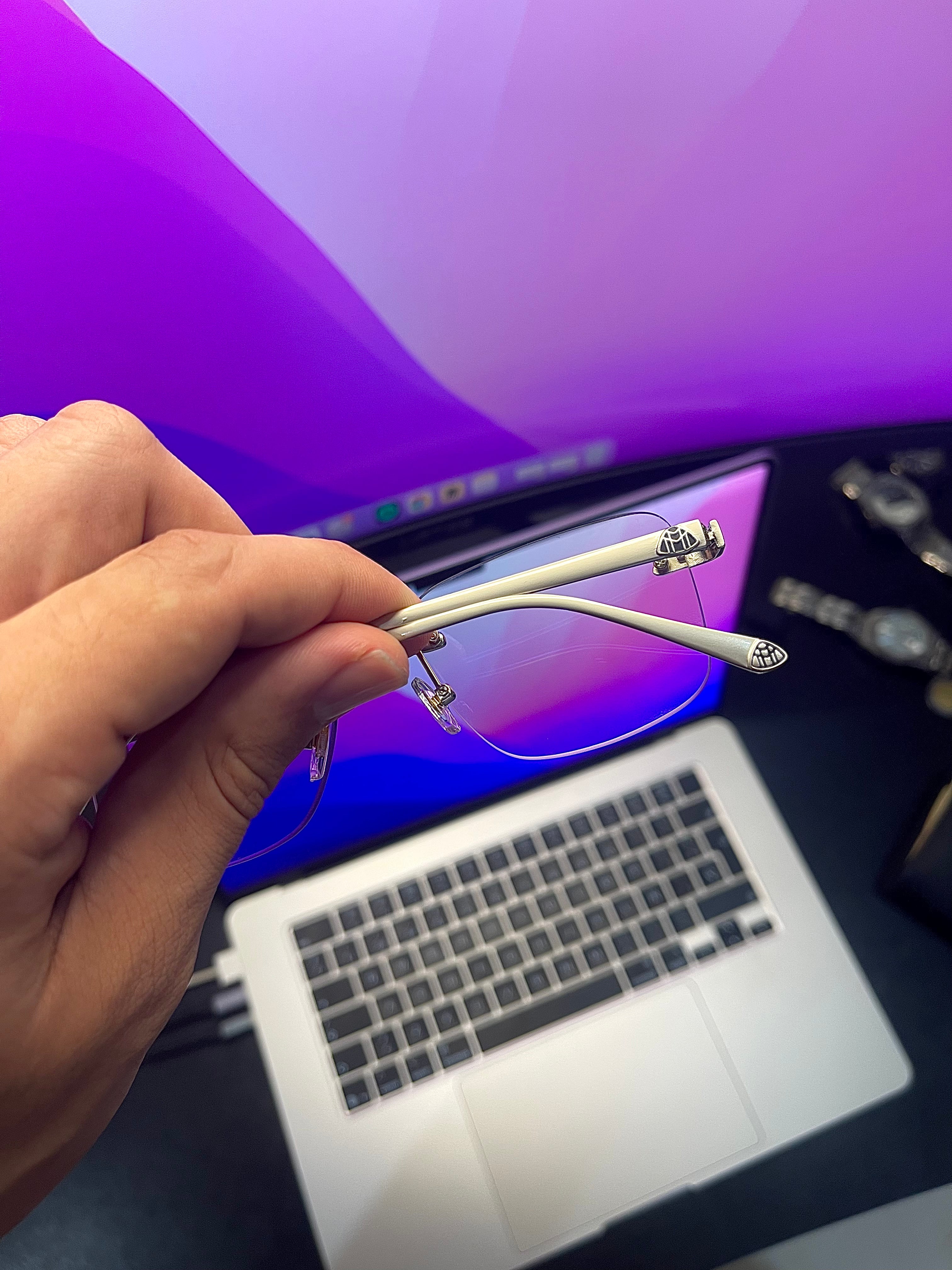 Lunettes percées - Maybach - Anti blue light - Discoloration - UV 400